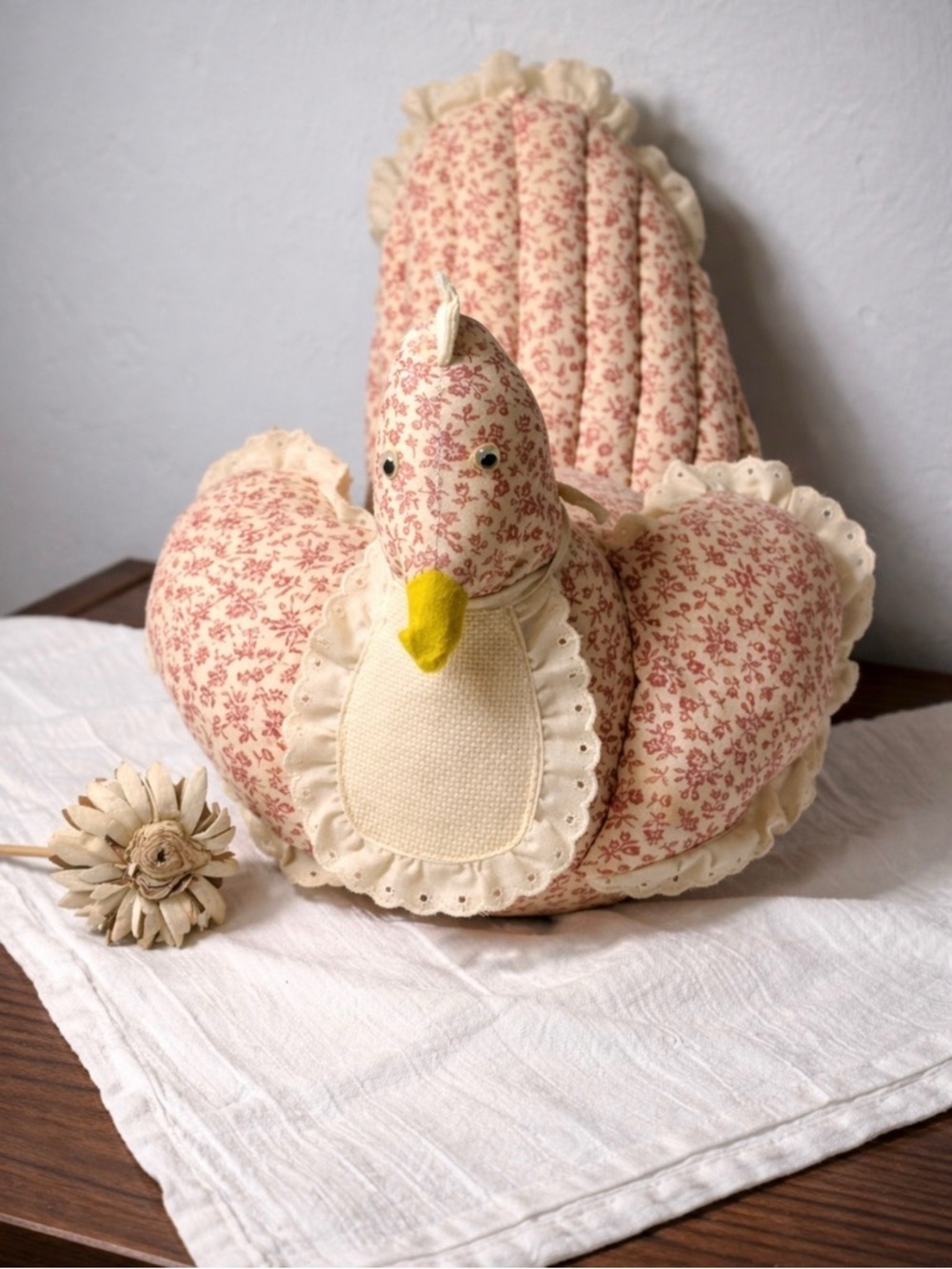 Vintage Fabric Hen
